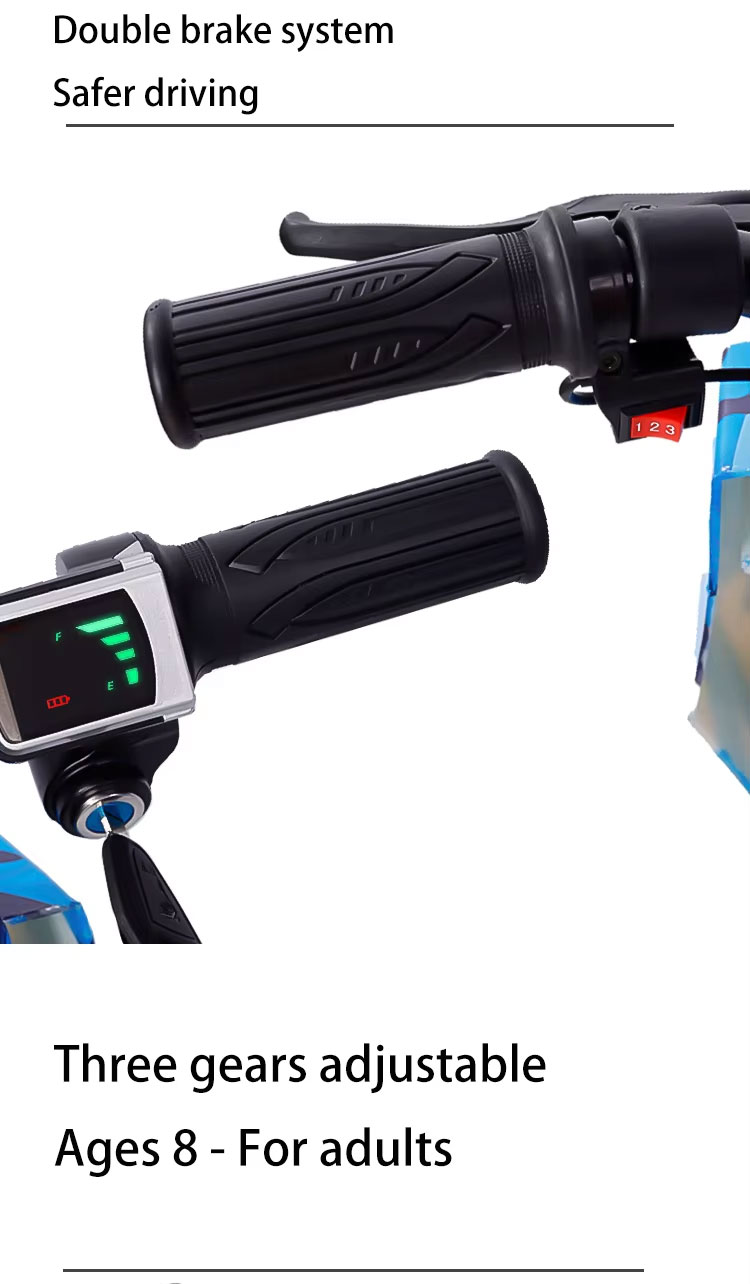 New Electric Tricycle Drift 3 Speed ​​Accelerator Handle