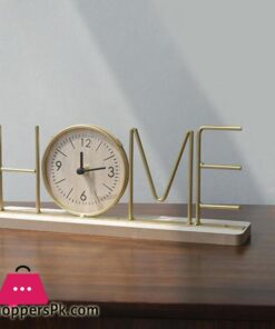 Office Desk Clock Modern Metal Home Clock With Wooden Base For Decor Non-Ticking Silent Desktop Clock 13 Office Desk Clock Modern Metal Home Clock With Wooden Base For Decor Non-Ticking Silent Desktop Clock - Image 3