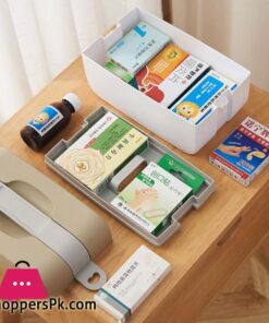 Home Storage Box Organizer Medicine Medicine Box Office Travel Portable