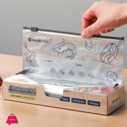 Aluminum Foil Anti Bacterial Preservation Bag Medium (Pack Of 10) Size : 26×25Cm