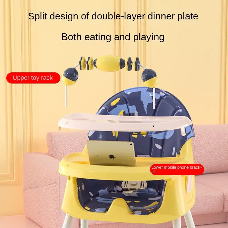 Baby High Chair With Wheels Dining Tools