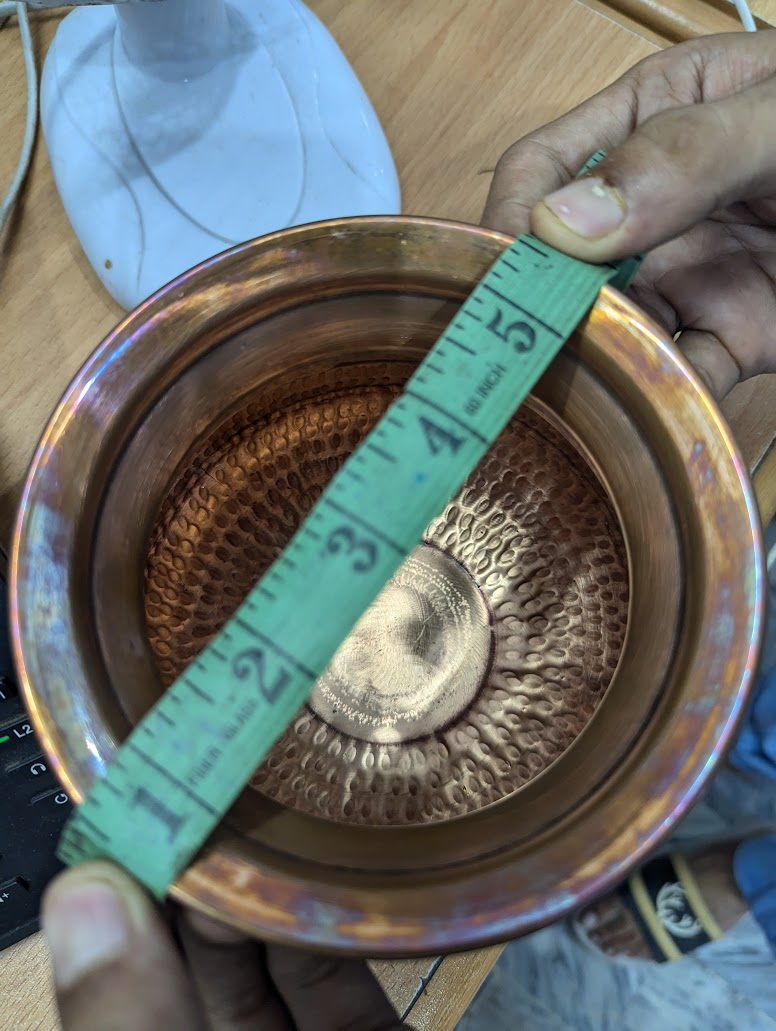 Cute Mini Copper Degh ( Daig ) 500Grm