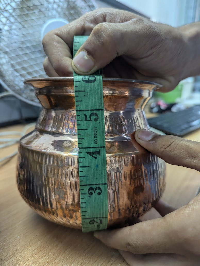 Cute Mini Copper Degh ( Daig ) 500Grm