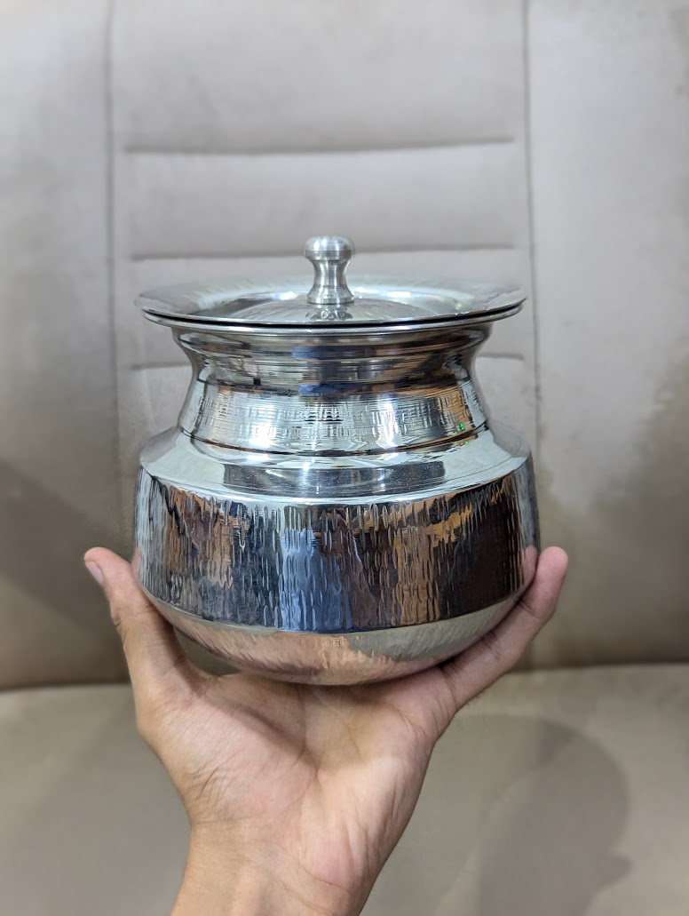 Cute Mini Steel Degh ( Daig ) 500Grm