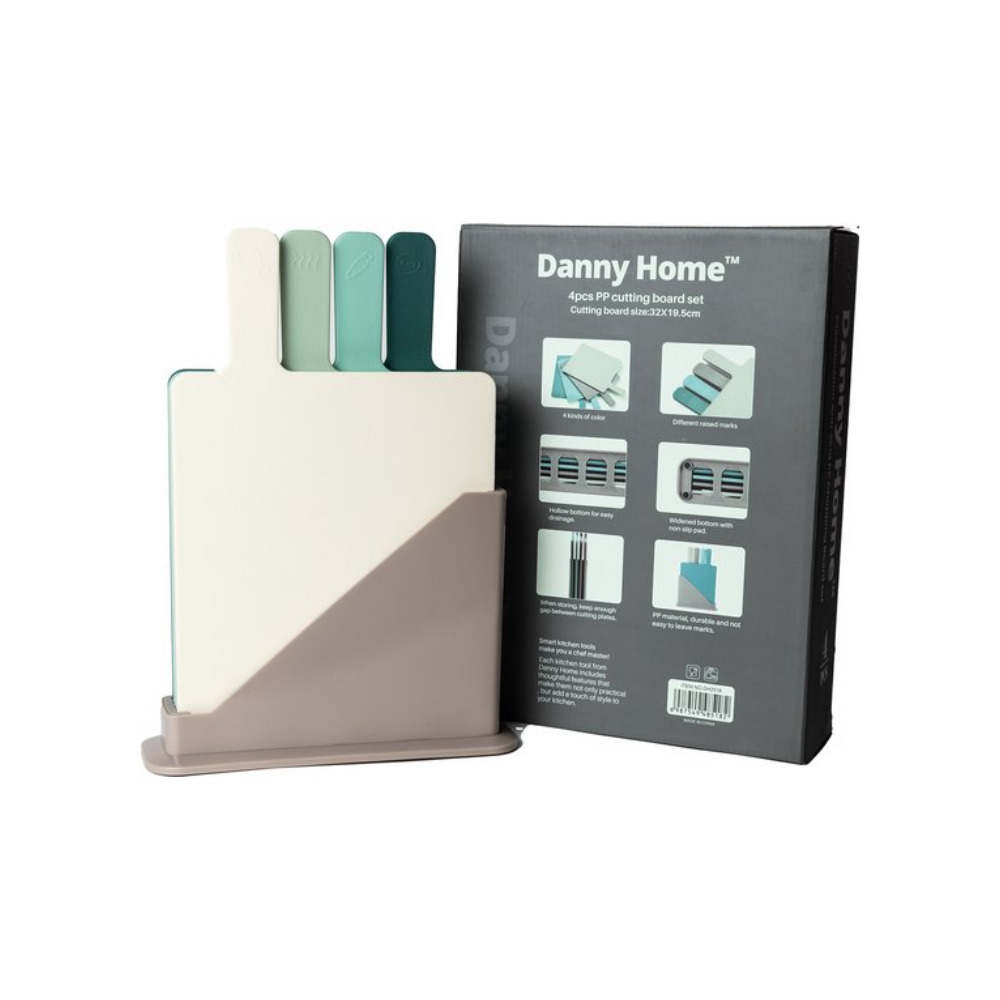 Danny Home Chopping Board 4Pcs 4 Danny Home Chopping Board 4Pcs