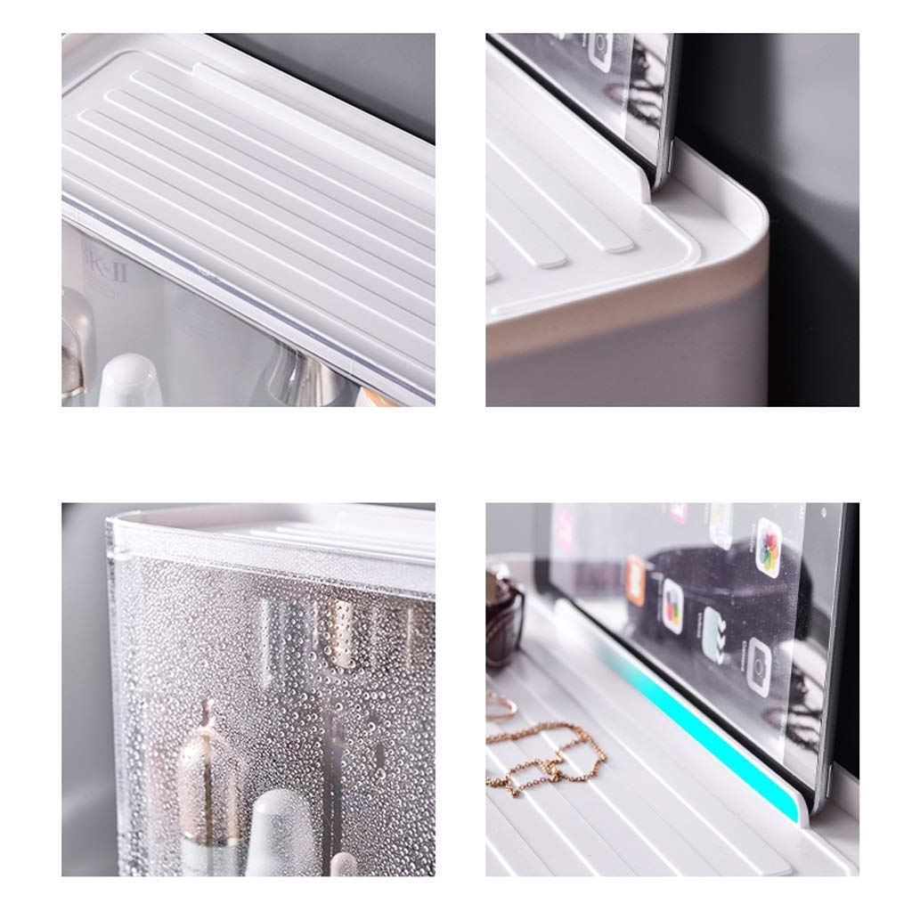 Duu Toothbrush Holders Toothbrush Rack In Bathroom Wall-Mounted Free Punch Tooth Cup Toothbrush Storage Rack