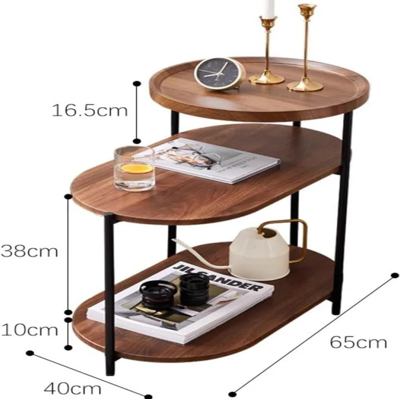End Table 3 Tiers Sofa Side Table