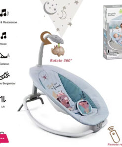 Hu-Baby - Rhythmic Rocker With Vibration & Remote Control