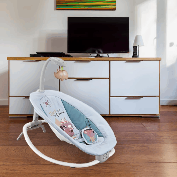 Hu-Baby - Rhythmic Rocker With Vibration & Remote Control in Pakistan