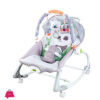 Hu-Baby – 2In1 Baby Rocker Rocking Chair With Wheels Vibrating Music