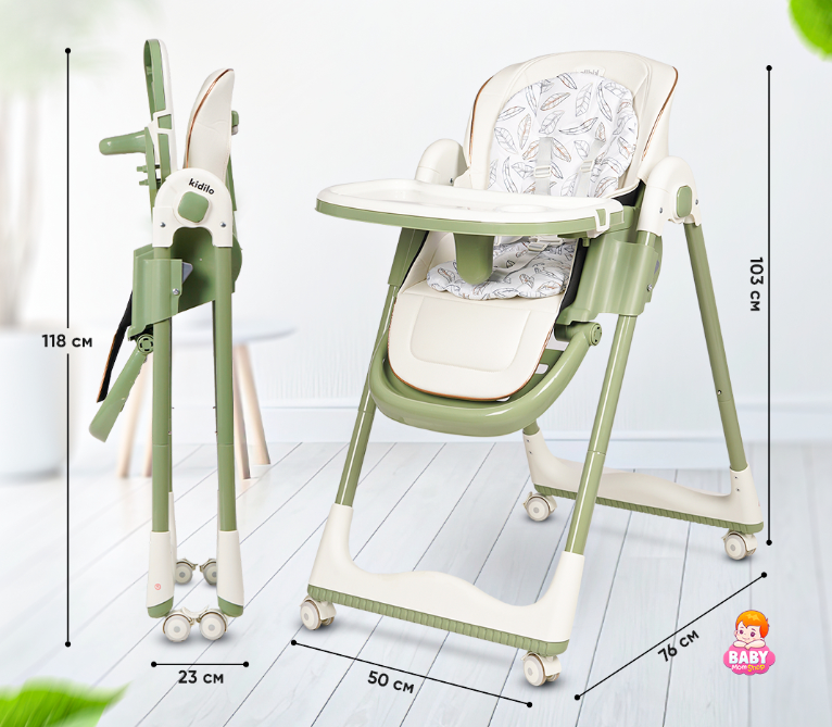 Kidilo Children'S High Chair For Feeding S805