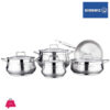 Korkmaz Estima Cookware Set 9 Pcs