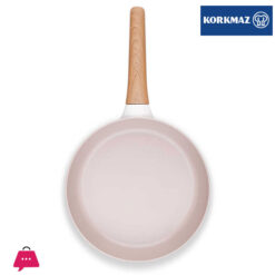 Korkmaz Gusto Non Stick Ceramic Frying Pan - 24X5Cm Gas Stove Compatible
