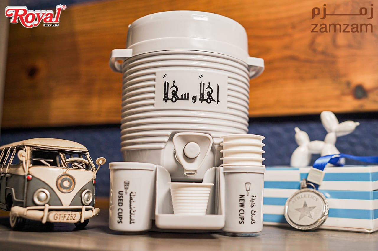 Mini Zamzam Cooler Dispenser 2L &Amp; 5L Beige N Gray Haramain Inspired 16 Mini Zamzam Cooler Dispenser 2L &Amp; 5L Beige N Gray Haramain Inspired