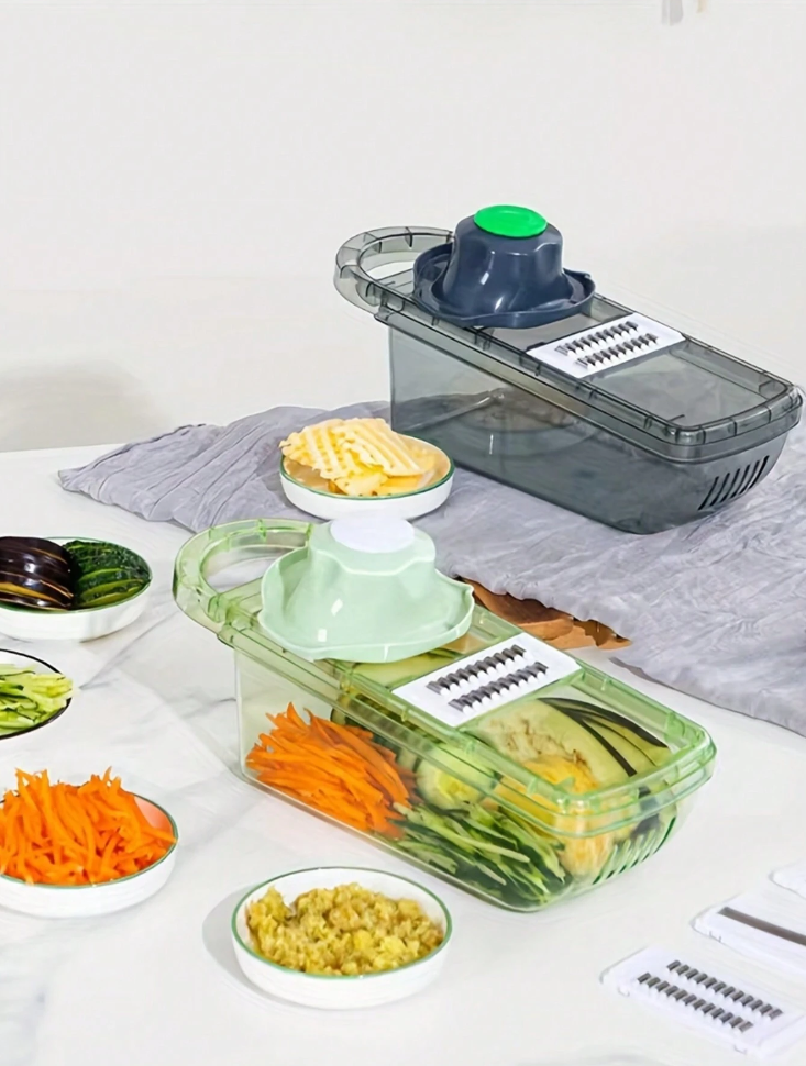 Multifunctional Vegetable Potato Cutter, Water Remover, Slicer, Grater, Vegetable Fruit Tools