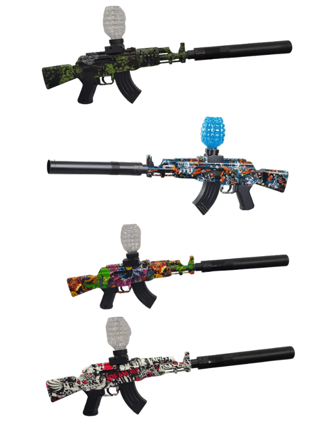 Rechargeable Automatic Gel Ball Ak Launcher Toy 4 Rechargeable Automatic Gel Ball Ak Launcher Toy