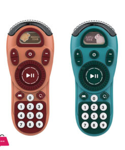 Sound And Light Cartoon multi Function Learning Remote Control Story Machine Baby Music Remote Control baby Toy for kids
