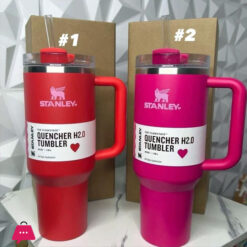  Stanley Tumbler Valentine Edition Red &Lt;3 Pink