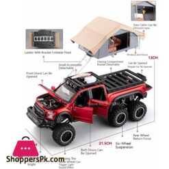 1:24 Ford Raptor F150 Camping Rv Off Road Pickup Truck