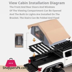 1:24 Ford Raptor F150 Camping Rv Off Road Pickup Truck