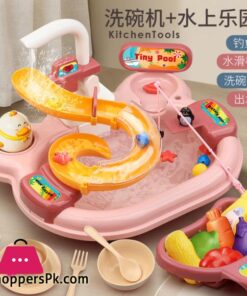 2-In-1 Dishwashing &Amp; Fishing Toy For Kids - Image 3