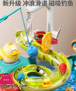 2-In-1 Dishwashing &Amp; Fishing Toy For Kids - Image 4
