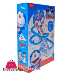 3 Little Doraemon Stair Climbing And Sliding Toy For Kids Lights Music