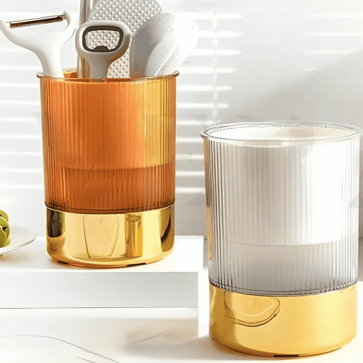 3 Grid Kitchen Cutlery Storage Rack Chopsticks Spoon Rack