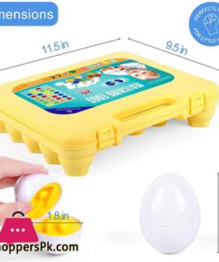 A To Z Alphabet Letter Matching Eggs Color &Amp; Shape Briefcase 26 Pieces 10 A To Z Alphabet Letter Matching Eggs Color Shape Briefcase 26 Pieces