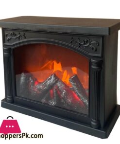 Artificial Led Fireplace With Realistic Wood Log And Led Simulation Effect 12 Artificial Led Fireplace With Realistic Wood Log And Led Simulation Effect - Image 3