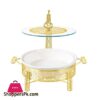 Br1226 12Round Dishcandle Stand