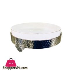 Brilliant Round Serving Plate With Stand 8 Inch 5 Br0013 10Round Plate With Stand 6C