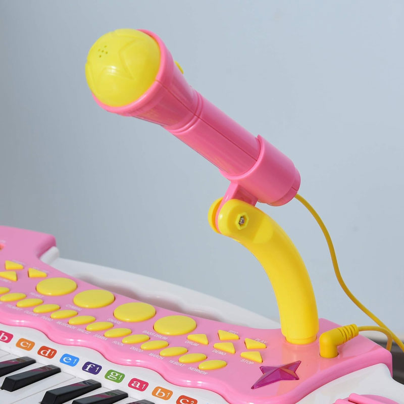 Children'S Electronic Keyboard Multi-Function With Microphone 31 Key Piano Can Be Play