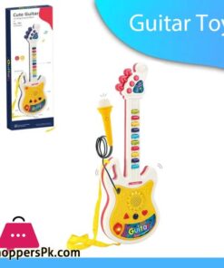 Cute Guitar Toy for Kids Guitar and Microphone Set for Kids