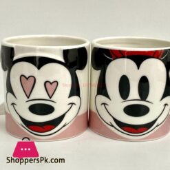 Disney Mickey Minnie Donald Duck Ceramic Cup Mug Couple Cup Coffee Cup Pack Of 2