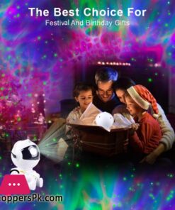 Galaxy Star Projector Led Night Light Starry Sky Astronaut Projectors Lamp For Decoration Bedroom Home Decorative Children Gifts - Image 2