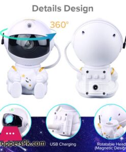 Galaxy Star Projector Led Night Light Starry Sky Astronaut Projectors Lamp For Decoration Bedroom Home Decorative Children Gifts - Image 5