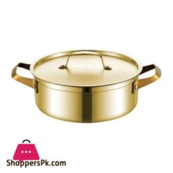 Golden Hotpot Stainless Steel Casserole Golden 26Cm