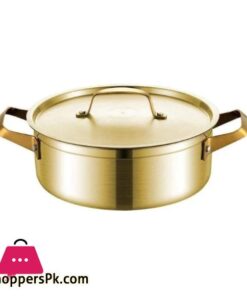 Golden Hotpot Stainless Steel Casserole Golden 26Cm 6 Golden Hotpot Stainless Steel Casserole Golden 26Cm - Image 2