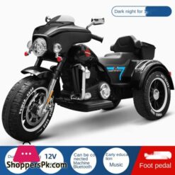 Harley-Davidson Children'S Motorcycle Electric Motorcycle 3 Wheel Rechargeable Three-Wheel Battery Bike