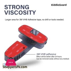 Baby Safety Home Refrigerator Fridge Dispenser Freezer Door Latch Lock Catch Toddler Kids Child Baby Safety Lock Easy Install Kiddieguard