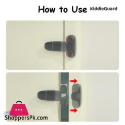 Baby Safety Home Refrigerator Fridge Dispenser Freezer Door Latch Lock Catch Toddler Kids Child Baby Safety Lock Easy Install Kiddieguard