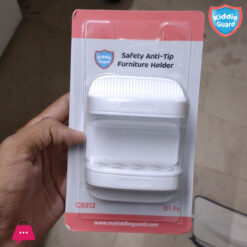 Kiddie Guard Baby Safety Lock Anti Tip Wall Holder For Furniture Children Protection Furniture Baby Security Wall Strap Kids Safety - Pack Of 2
