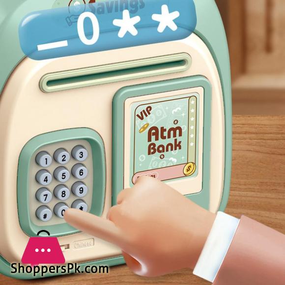 Kids Atm Bank Cash Bank Electronic With Password Lock Money Bank For Kids 6 Kids Atm Bank Cash Bank Electronic With Password Lock Money Bank For Kids - Image 4