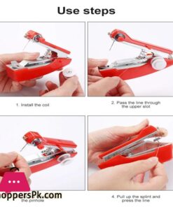Manual Mini Sewing Machine Portable Mini Cordless Stitch Machines Clothes Leather Handheld Tools Accessories 27 Manual Mini Sewing Machine Portable Mini Cordless Stitch Machines Clothes Leather Handheld Tools Accessories - Image 4