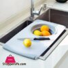 Multi-Functional 3 In 1 Chopping Board Detachable Folding Drain Basket 1 Multi-Functional 3 In 1 Chopping Board Detachable Folding Drain Basket