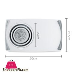 Multi-Functional 3 In 1 Chopping Board Detachable Folding Drain Basket