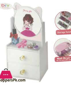 New Diy Dressing Table Activity Toy Set For Girls 21 Pieces