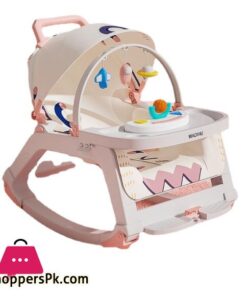 New Version Baby Multi-Function Baby Bouncer &Amp; Rocker Comfort Chair Pushable Trolley Baby Bassinet 55 New Version Baby Multi-Function Baby Bouncer &Amp; Rocker Comfort Chair Pushable Trolley Baby Bassinet - Image 6