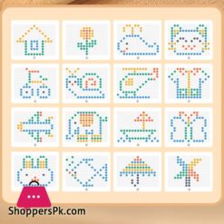 Rabbit Magnetic Drawing Board Bunny Doodle Board With Magnet Beads And Pen For Kids